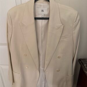 Banana Republic Women's Cream Blazer